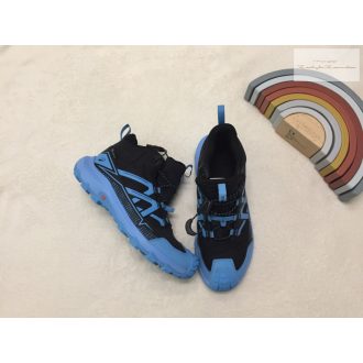   Quechua 37 - es  kék - fekete vízálló fiú bakancs- újszerű,hibátlan-kb 2-3 x viselt