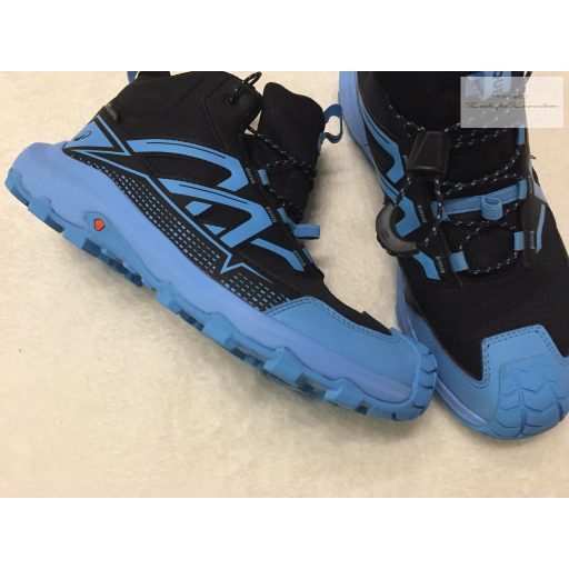 Quechua 37 - es  kék - fekete vízálló fiú bakancs- újszerű,hibátlan-kb 2-3 x viselt
