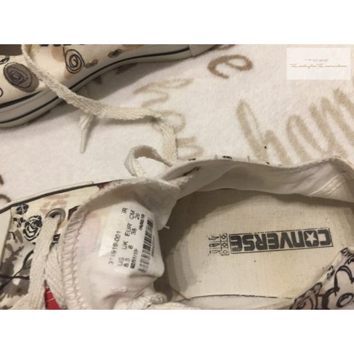 Converse 38- as virágmintás női tornacipő - újszerű,hibátlan