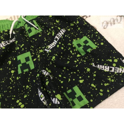 George 9-10 év 135 -140 cm Minecraft mintás fiú fürdőnadrág - újszerű,hibátlan