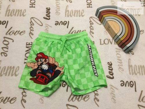 Primark 3-4 év 98-104 cm Super Mario mintás fiú fürdőnadrág -újszerű,hibátlan