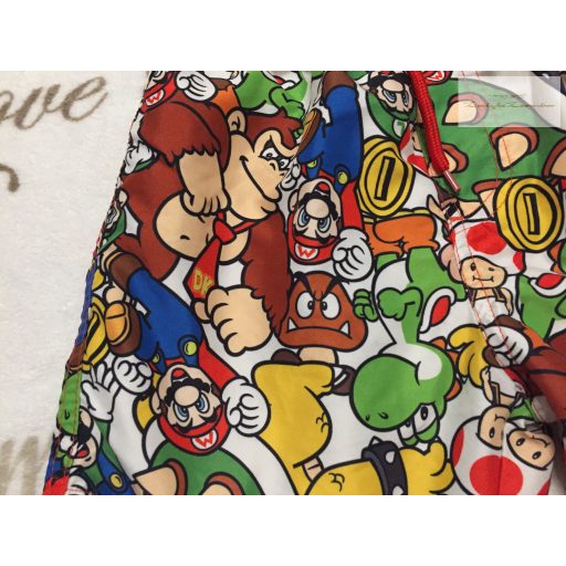 Matalan 5-6 év 110-116 cm Super Mario mintás fiú fürdőnadrág - újszerű,hibátlan