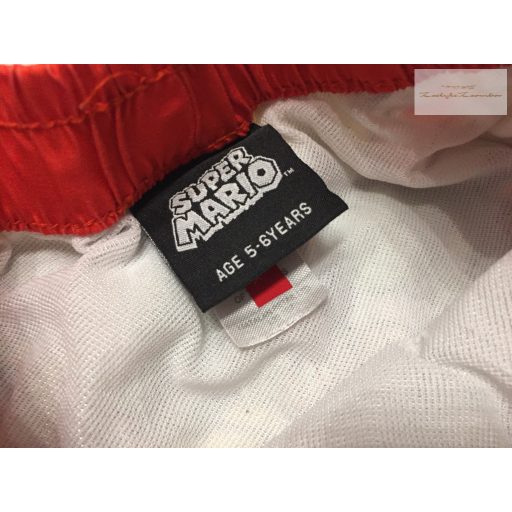 Matalan 5-6 év 110-116 cm Super Mario mintás fiú fürdőnadrág - újszerű,hibátlan