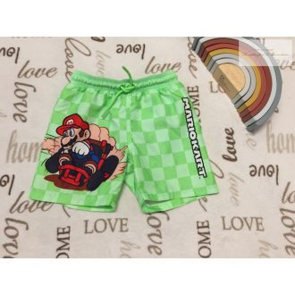   Primark 5-6 év 116 cm zöld, Super Marip mintás fiú fürdőnadrág - újszerű,hibátlan