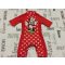 Minnie M. at Mothercare 6 -9  hó  9 kg piros fehér pöttyös Minnie mintás lány UV fürdőruha / úszódressz - újszerű,hibátlan