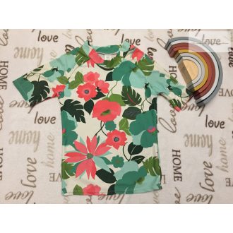   Next 11 év 146 cm színes virágmintás lány UV felső újszerű,hibátlan