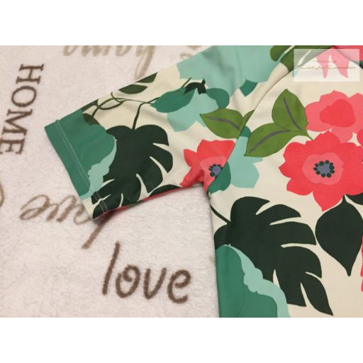 Next 11 év 146 cm színes virágmintás lány UV felső újszerű,hibátlan