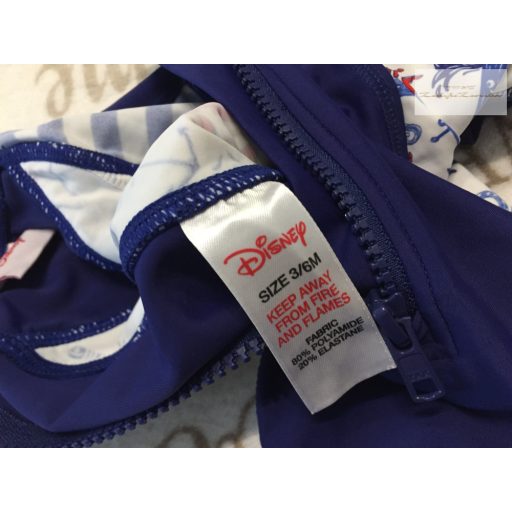 Disney 3-6 hó 68 cm Mickey mintás fiú UV ruha/ úszódressz - újszerű,hibátlan