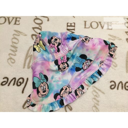 Disney 12-18 hó 80- 86  cm Minnie mintás lány UV sapka/ napkalap - újszerű,hibátlan