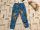 Dunnes 3-4  év 104 cm k. ék színes dinó mintás puha pamut fiú szabadidő nadrág-   új, címkés