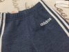 Adidas 12-18 hó 80-86 cm kék pamut fiú nadrág - újszerű,hibátlan