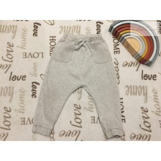   George 18  - 24 hó  86 - 92 cm  szürke pamut fiú nadrág - újszerű,hibátlan