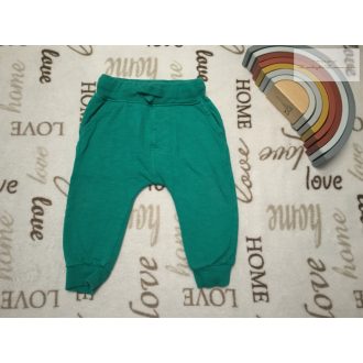   Next 9-12 hó 11 kg zöld, pamut fiú nadrág/ jogger újszerű,hibátlan