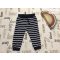 Matalan 12 - 18  hó 80 - 86  cm kék-fehér csíkos puha pamut fiú nadrág/ jogger újszerű,hibátlan