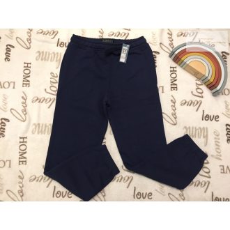   Next 10 év 140 cm sötétkék bővebb szabású pamut fiú nadrág új, címkés