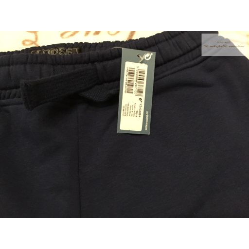 Next 10 év 140 cm sötétkék bővebb szabású pamut fiú nadrág új, címkés