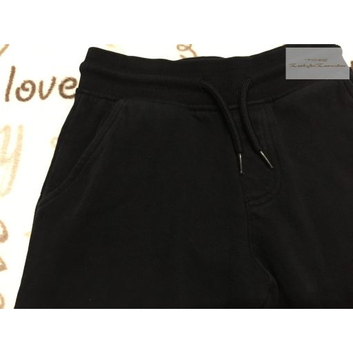 George 6-7 év 116-122 cm fekete pamut fiú nadrág-  újszerű, hibátlan