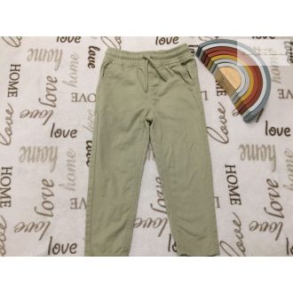   Primark 3-4 év 98-104 cm khaki puha pamutos farmer fiú nadrág -újszerű,hibátlan