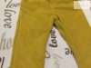 Charanga 18-24 hó 86-92 cm mustársárga puha pamutos farmer anyagú fiú nadrág- új, címkés