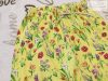 Next 12 - 18 hó 86 cm sárga, színes virágmintás vékony pamut lány  basa nadrág -újszerű,hibátlan
