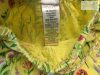 Next 12 - 18 hó 86 cm sárga, színes virágmintás vékony pamut lány  basa nadrág -újszerű,hibátlan