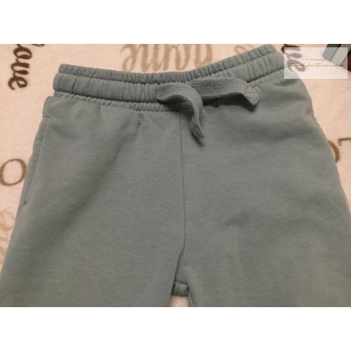 Next 12-18 hó 80-86 cm kék puha pamut fiú nadrág/ jogger- újszerű, hibátlan