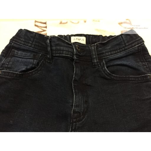 F§F 9-10 év 140 cm sötétkék, fiú farmer nadrág- újszerű,hibátlan
