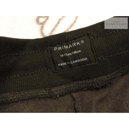 Primark 10-11 év 140-146 cm terepmintás pamut fiú nadrág- újszerű,hibátlan