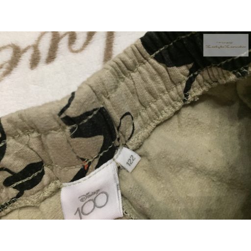 Disney 6-7 év  122 cm Donald-Mickey mintás puha pamut fiú szabadidő nadrág- újszerű,hibátlan