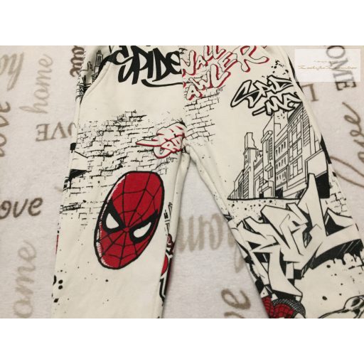 Marvel 4-5 év 110 cm Superhős mintás pamut fiú nadrág- újszerű,hibátlan