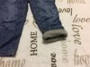 Impidimpi 9-12 hó 74-80 cm puha farmer anyagú pamut béléses fiú nadrág pamut gumis derékkal - újszerű, nagyobb