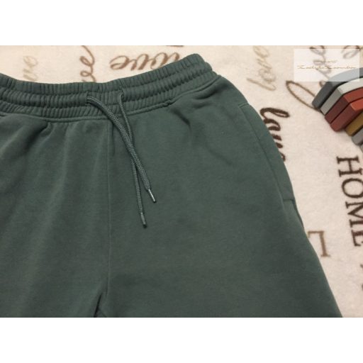 Next 10 év 140 cm zöld, pamut fiú nadrág - újszerű,hibátlan