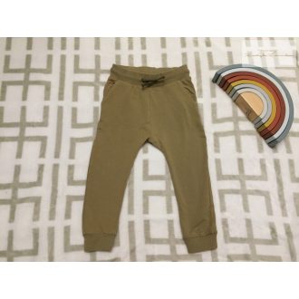   Next 2-3 év 98 cm khaki pamut fiú nadrág/ jogger - újszerű,hibátlan