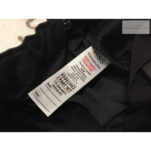 M§S 8-9 év 134 cm sötét szürke fiú alkalmi/ elegáns nadrág - új, csak lecímkézve