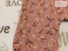 Next 9 - 12 hó 80 cm apró virágmintás vékony pamut lány basa nadrág- újszerű,hibátlan