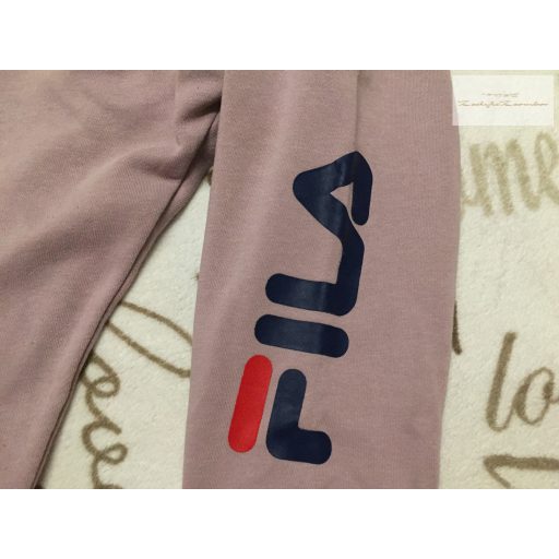 Fila 18-24 hó 86-92 cm halvány lila puha pamut szabadidő nadrág - újszerű,hibátlan