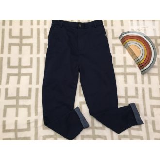   Ted Baker 9 év 134 cm sötétkék elegáns/ alkalmi fiú nadrág - úljszerű,hibátlan