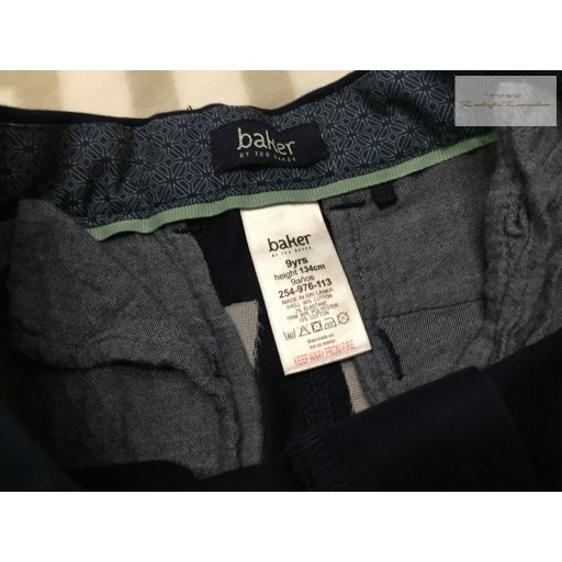 Ted Baker 9 év 134 cm sötétkék elegáns/ alkalmi fiú nadrág - úljszerű,hibátlan
