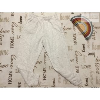   Matalan 9 év 134 cm világos szürke puha pamut fiú nadrág - újszerű,hibátlan