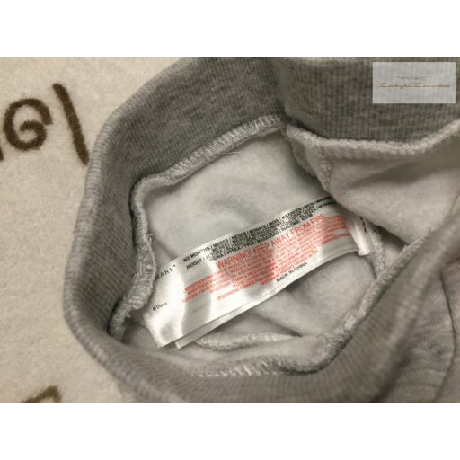 Primark 0-3 hó 4,5 kg szürke, rózsaszín Minnie feliratos puha pamut lány nadrág-újszerű,hibátlan