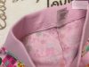 Dunnes3-4 év 104  cm rózsaszín, színes ház és fa -virágmintás puha pamut lány szabadidő nadrág -   új, címkés