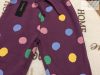 Dunnes 3-4  év 104 cm  lila, színes nagy pöttyös puha pamut lány szabadidő nadrág-   új, címkés