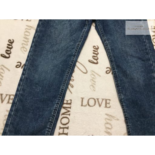 Matalan 8 év 128 cm  egyenes szabású puha pamutos farmer fiú nadrág- újszerű,hibátlan
