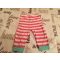 Mothercare 3-6 hó vékony rózsaszín fehér csíkos lány nadrág