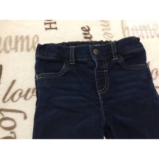 F§F 2-3 év 92-98 cm  puha pamutos farmer anyagú legging/ nadrág- újszerű, hibátlan