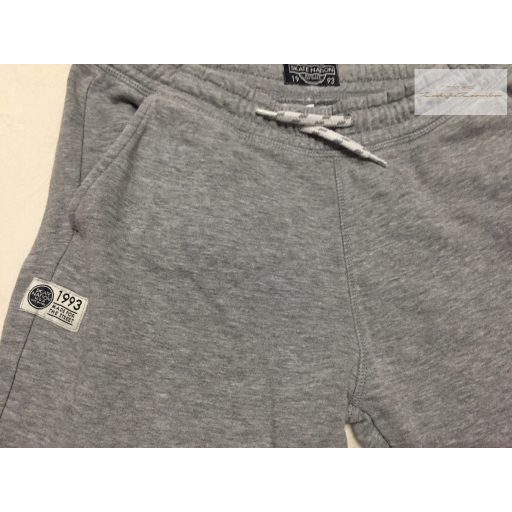 C§A 13 év 158 cm szürke pamut fiú nadrág/ jogger - újszerű,hibátlan