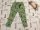 Dunnes  12- 18 hó 86 cm zöld, farm mintás puha pamut fiú szabadidő nadrág-   új, címkés