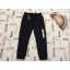 Dunnes 5 év 110 cm fekete puha pamut fiú nadrág/ jogger - új, címkés