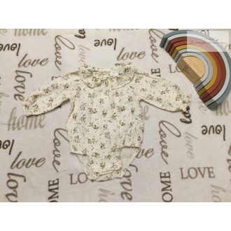 Zara 1-3 hó 62 cm virágmintás - galléros vékonyabb anyagú lány body - újszerű,hibátlan   Zara 1-3 hó 62 cm virágmintás - galléros vékonyabb anyagú lány body - újszerű,hibátlan