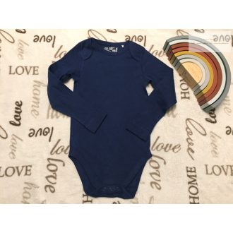   M§S 3-4 év 104 cm sötétkék pamut fiú body-új, szettet bontottam